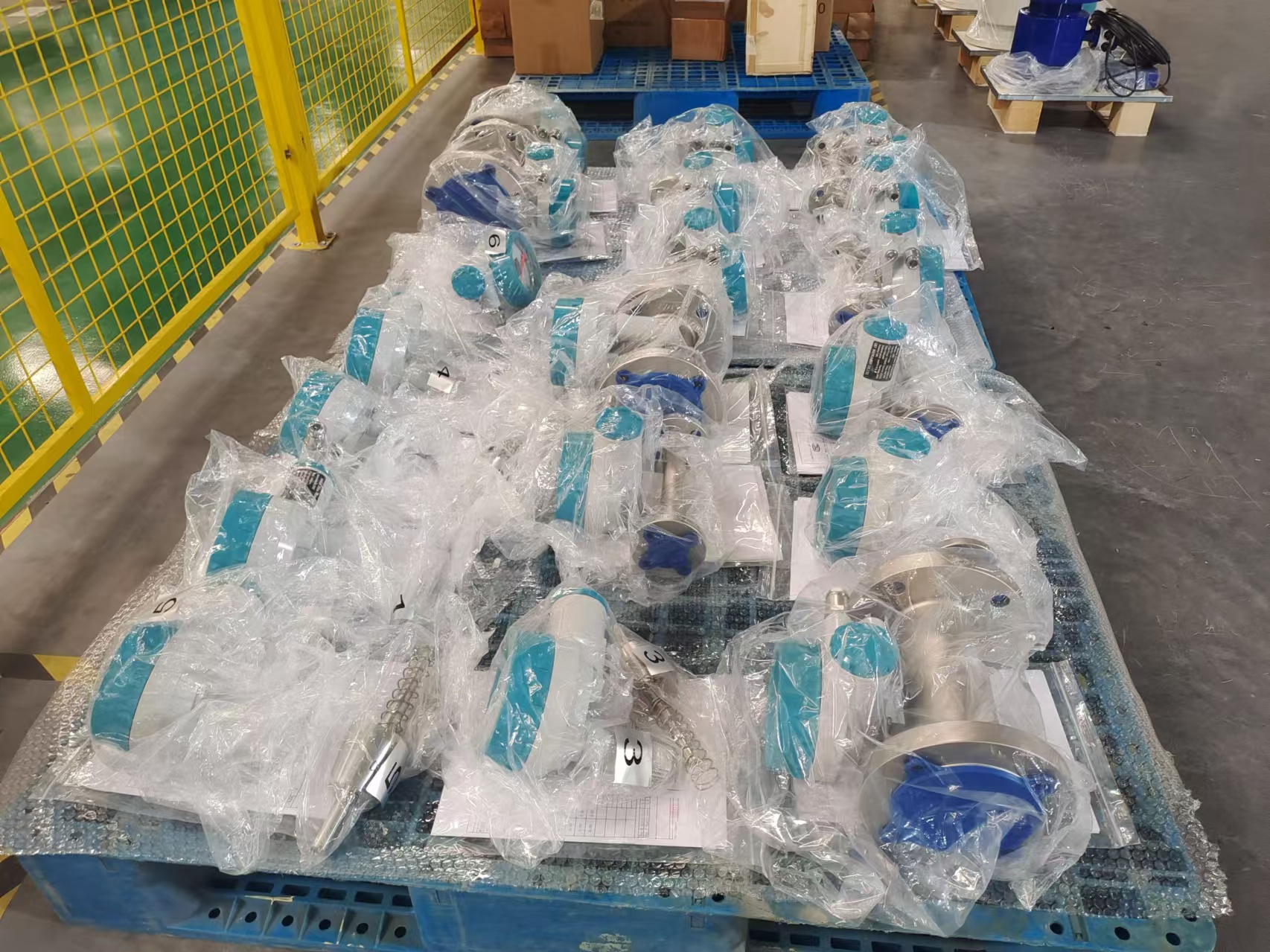 metal tube rotameter for shipment 